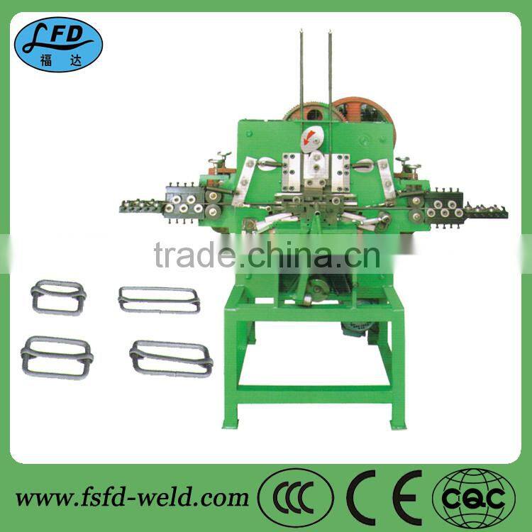 Metal wire steel Raw Material and mechanical Power Buckle Iron forming machine