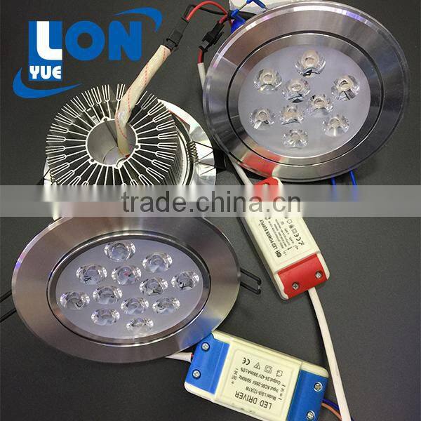 12w LED CEILING LIHGT HIGH LUMEN LED DOWNLIGHT WITH HIGH QUANLITY LED CEILIGN SPOT LIGHT