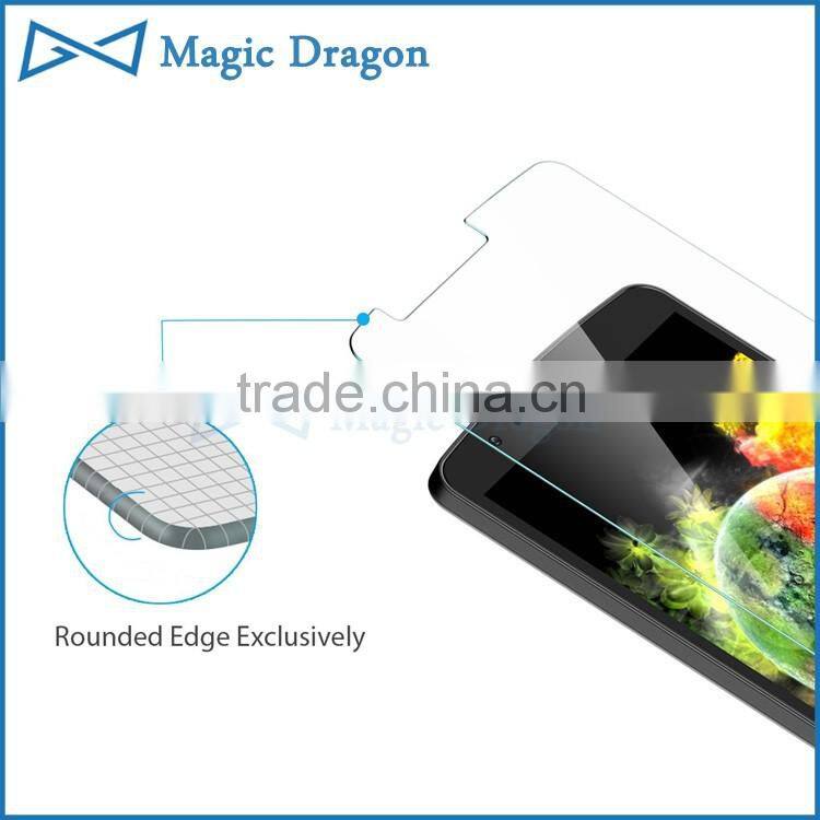 High quality curved edge premium 9H hardness tempered glass screen protector for LG G3