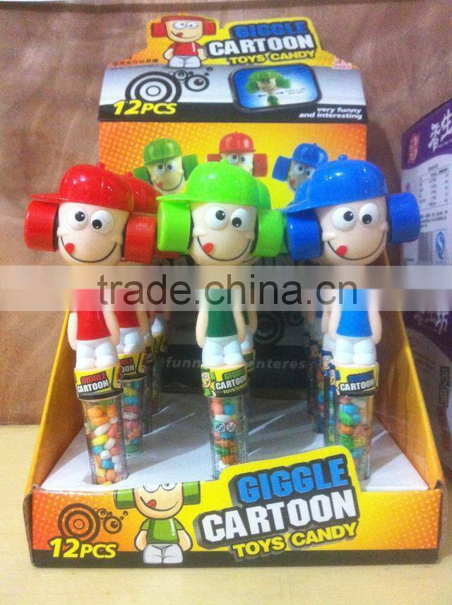 Novelty Toys Candy, Compressed Tablet Candy with Shake Whistle Toy