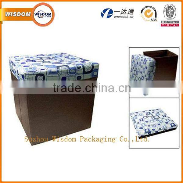 custom foldable non-woven storage chair