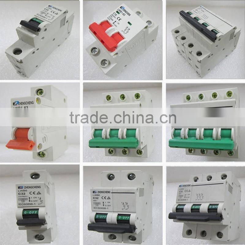 1P 6KA MCB miniature circuit breaker MCB switch