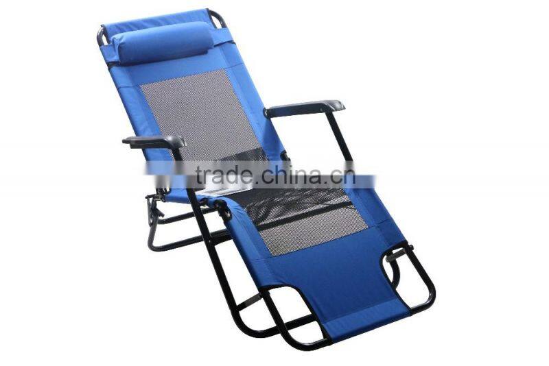 Popular Folding used beach chair portable net recliner chair