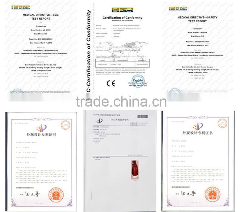 LM-S650B Hottest lipo cavitation cool tech fat freezing machine / cool tech fat freezing machine CE