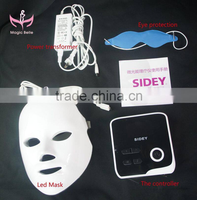 Factory price, fast delivery!red/Green/near-infrared light of personal care led facial mask machine