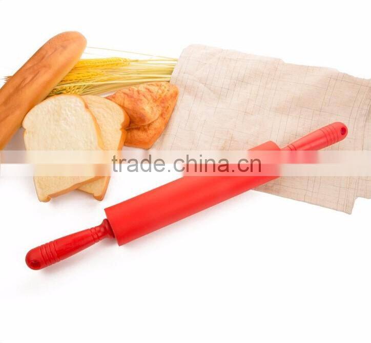 Kitchen Baking Tool Mini Flour Dough Novelty Fondant Silicone Rolling Pin