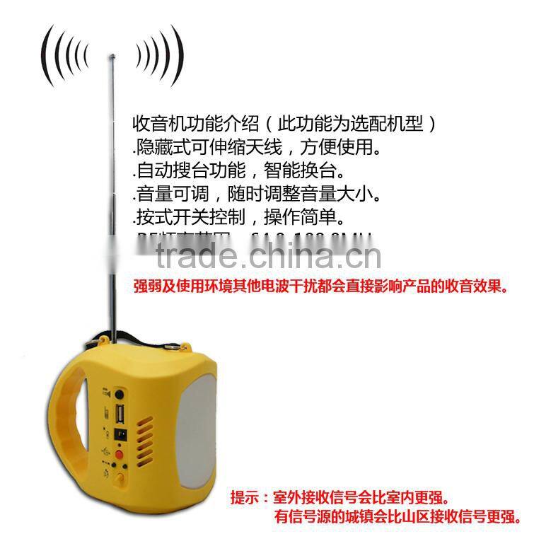 Hotsale solar led light outdoor with mobile charge function