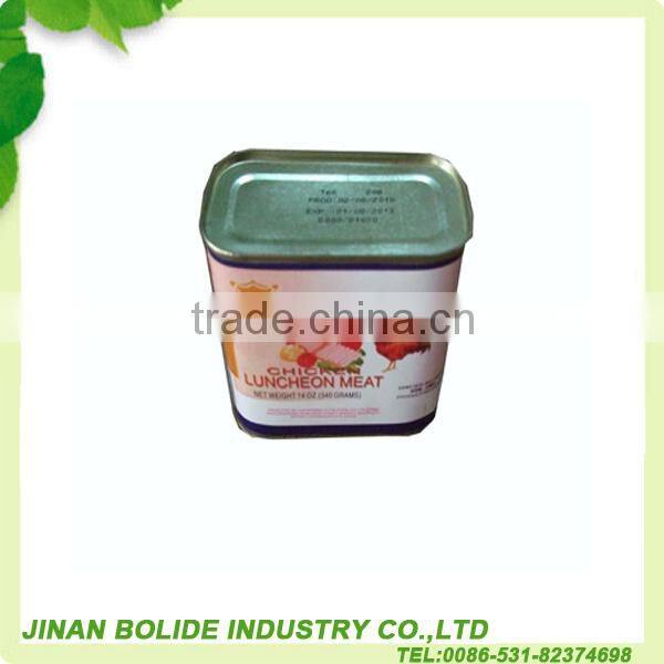 340g halal canned luncheon chicken meat