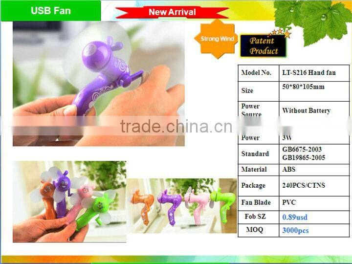 New Arrival Hand Fan New Promotional Gift Items