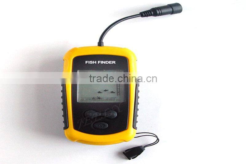 Portable Sonar LCD Fishing Finder Alarm 100M AP Waterproof
