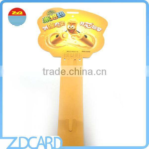 Custom Plastic Supermarket Hanging Display Clip Strip