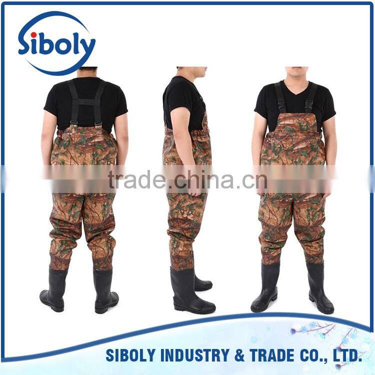 cheap pvc waders being used widely among fishermen and aquaculturist waterproof workwear