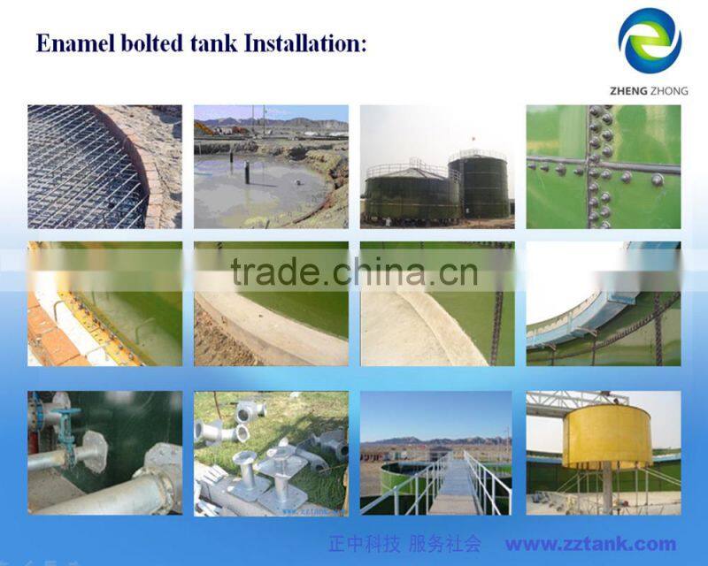 Dual membrane storage gas tank for biogas plant