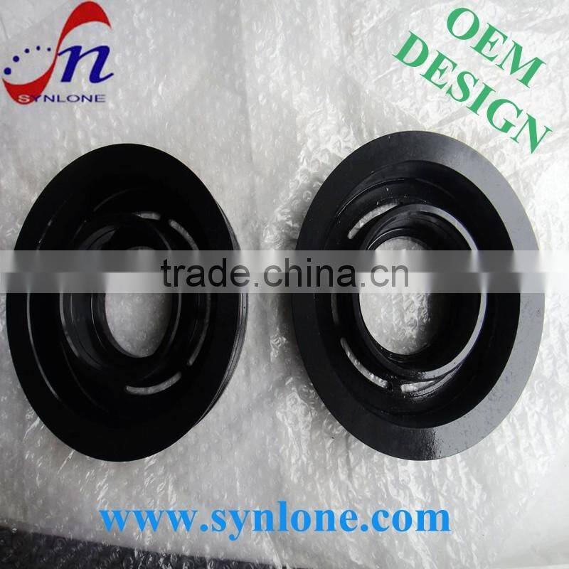 Hot sale Sand Casting steel belt pulley for vehicle parts