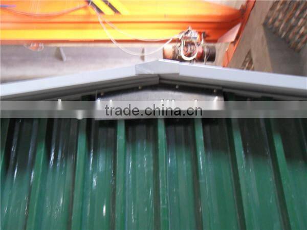 Hot sale green garden shed 8x8 feet