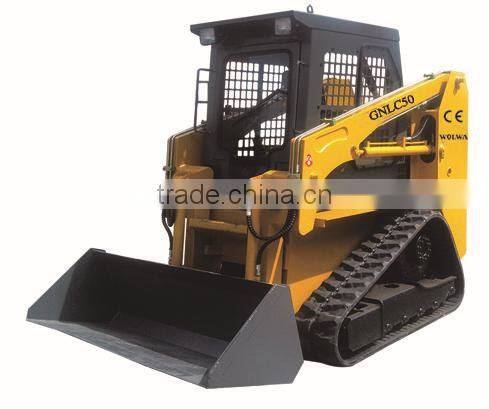 48HP High Quality Wheel Mini Skid Steer Loader for Sale