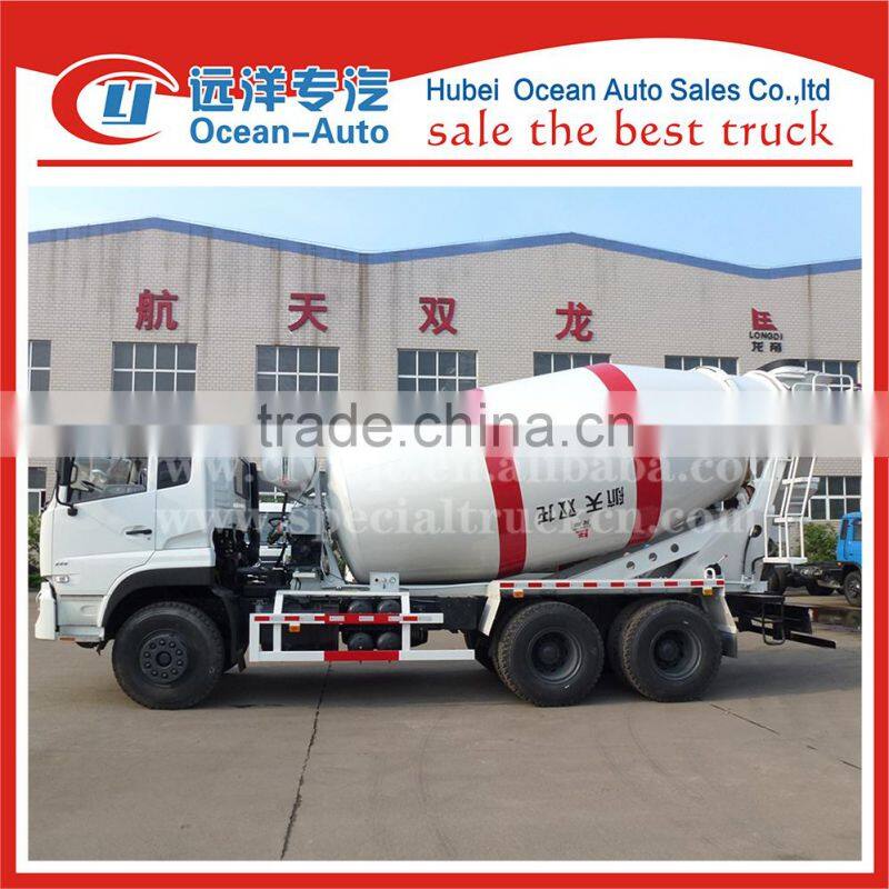DongFeng 6*4 cement mixer truck weight 8cbm concrete mixer truck