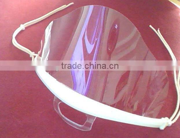 Transparent Protective Face Mask with Splash Shield