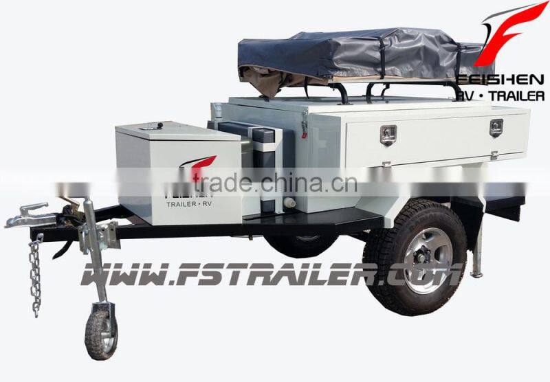 2016 high quality roof tent camper trailer