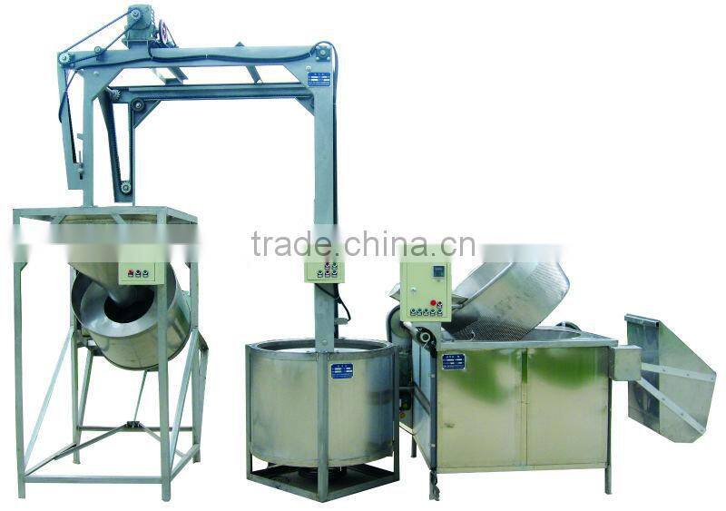 Automatic Nut Frying Machine/ Oil roasting machine/Fryer/Peanut frying machine