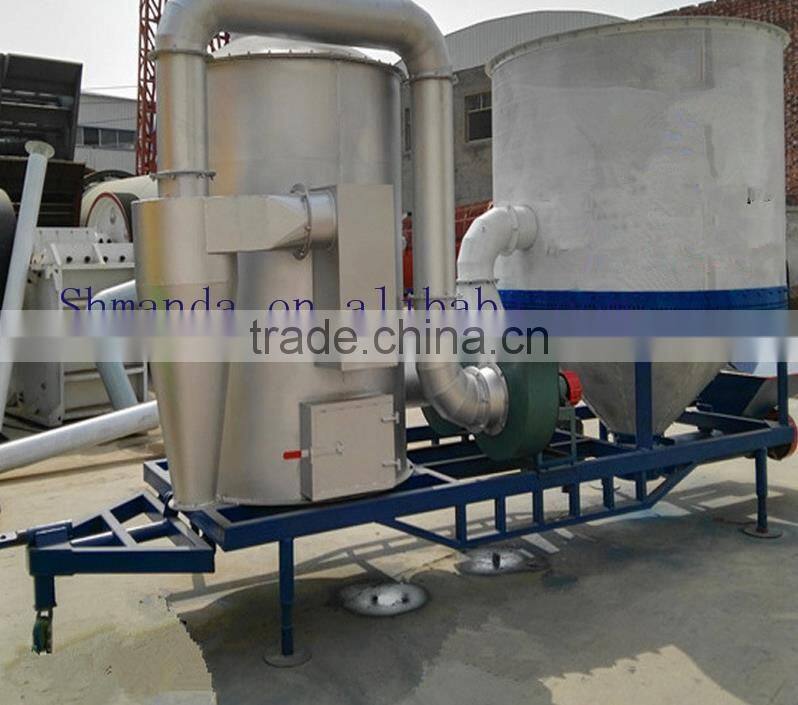 delicate stucture less grind low temperature circulating small grain dryer for sale