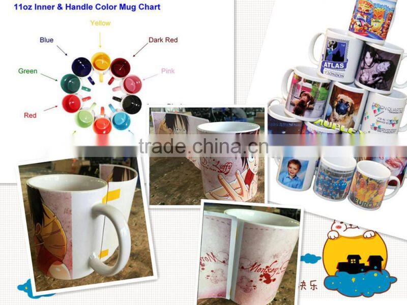 11oz sublimation ready mug Chinese ceramic cup