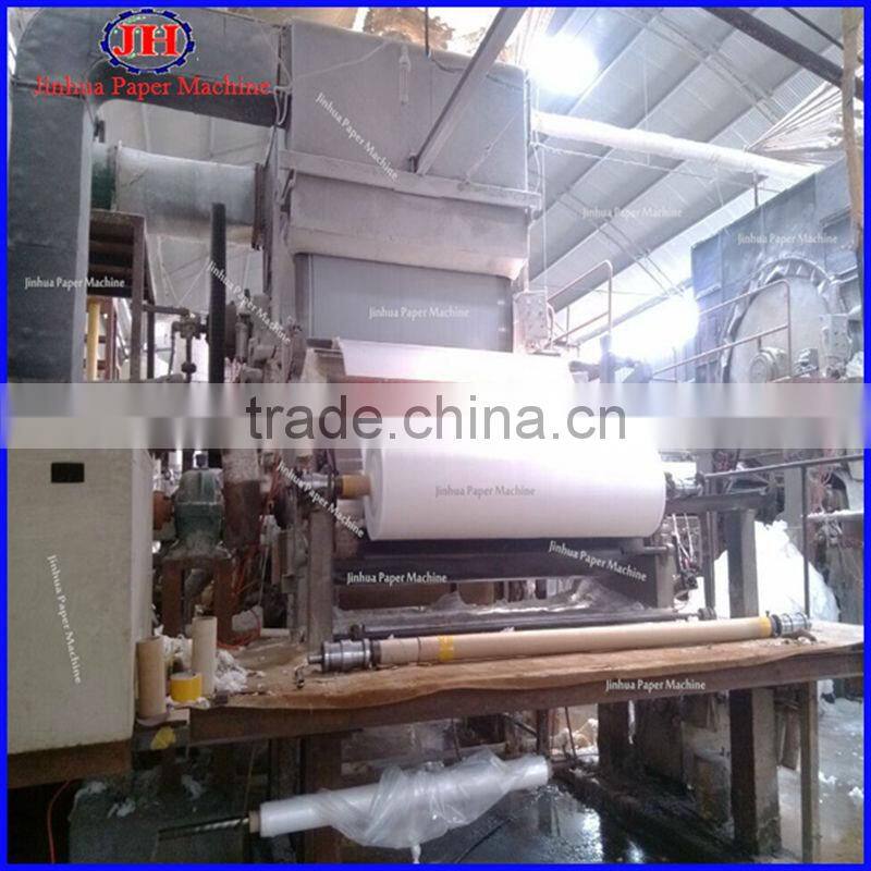 1575mm Facial Tissue Paper Machine Using Recycling Waste Paper, Waste Paper Recycling Machine