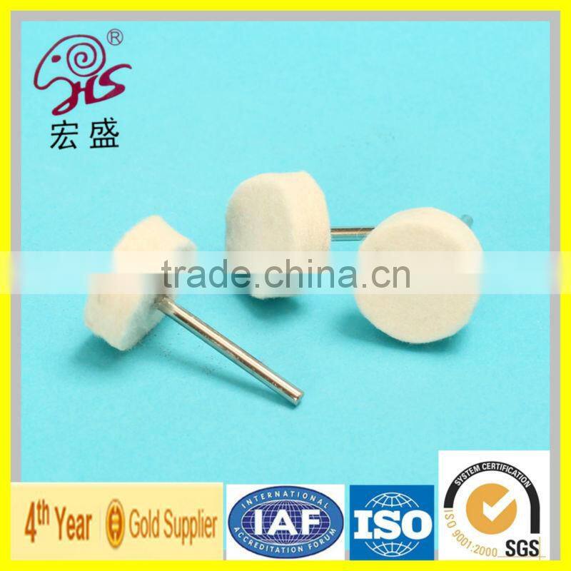 2016 new China manufacturer hot sale wool grinding head fabric high quality