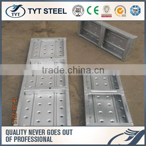 Galvanized Ringlock Scaffolding System Steel Plank construction material