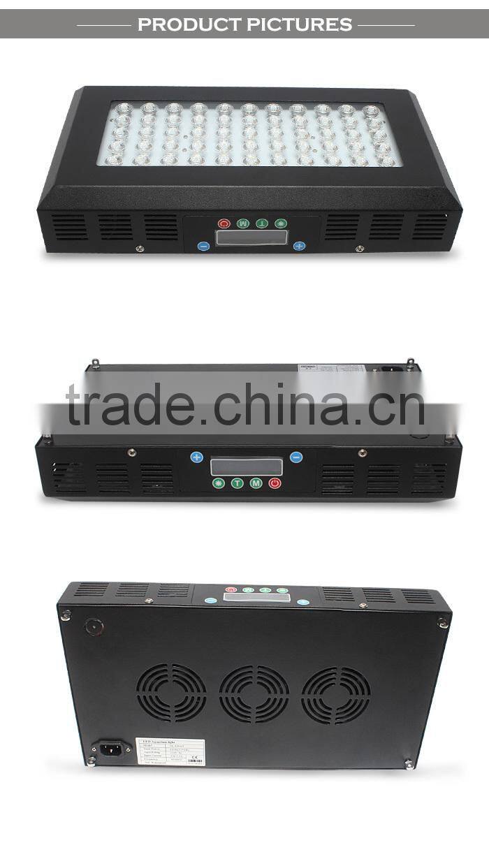 165w programmable led aquarium lighting for cora reef