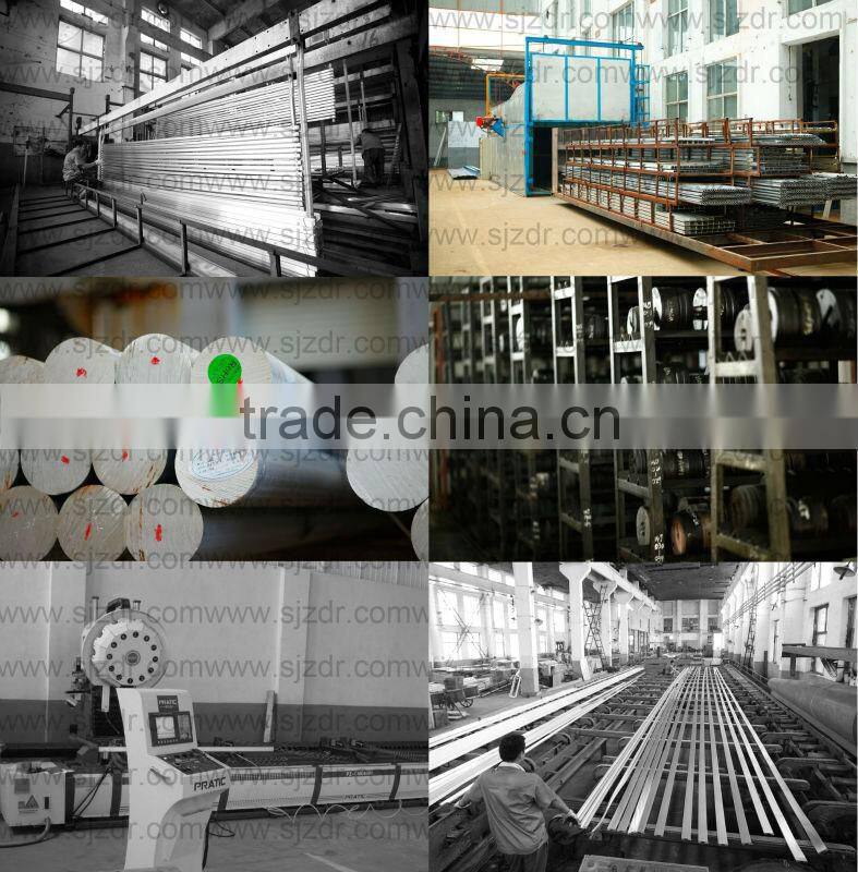 Aluminum PV panel framing