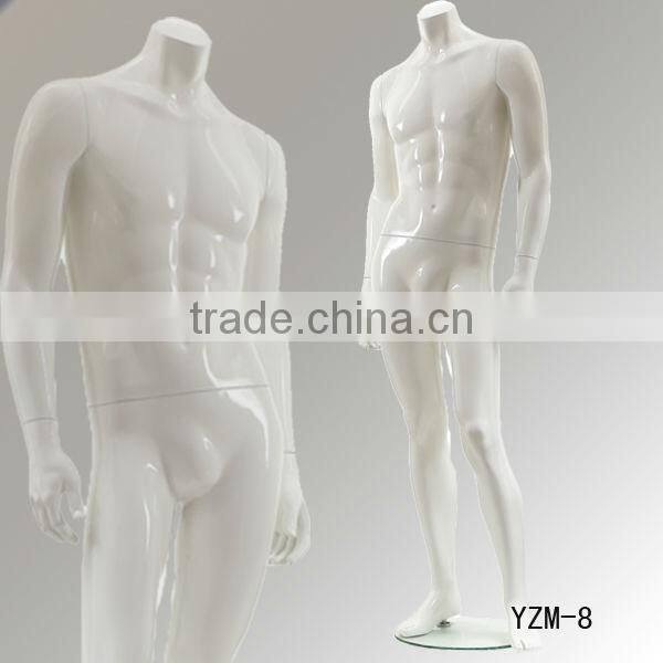 White custom made male mannequins,cheap mannikin