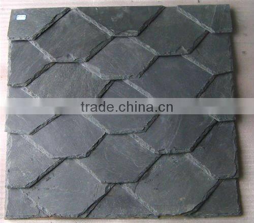 black roofing slate tiles