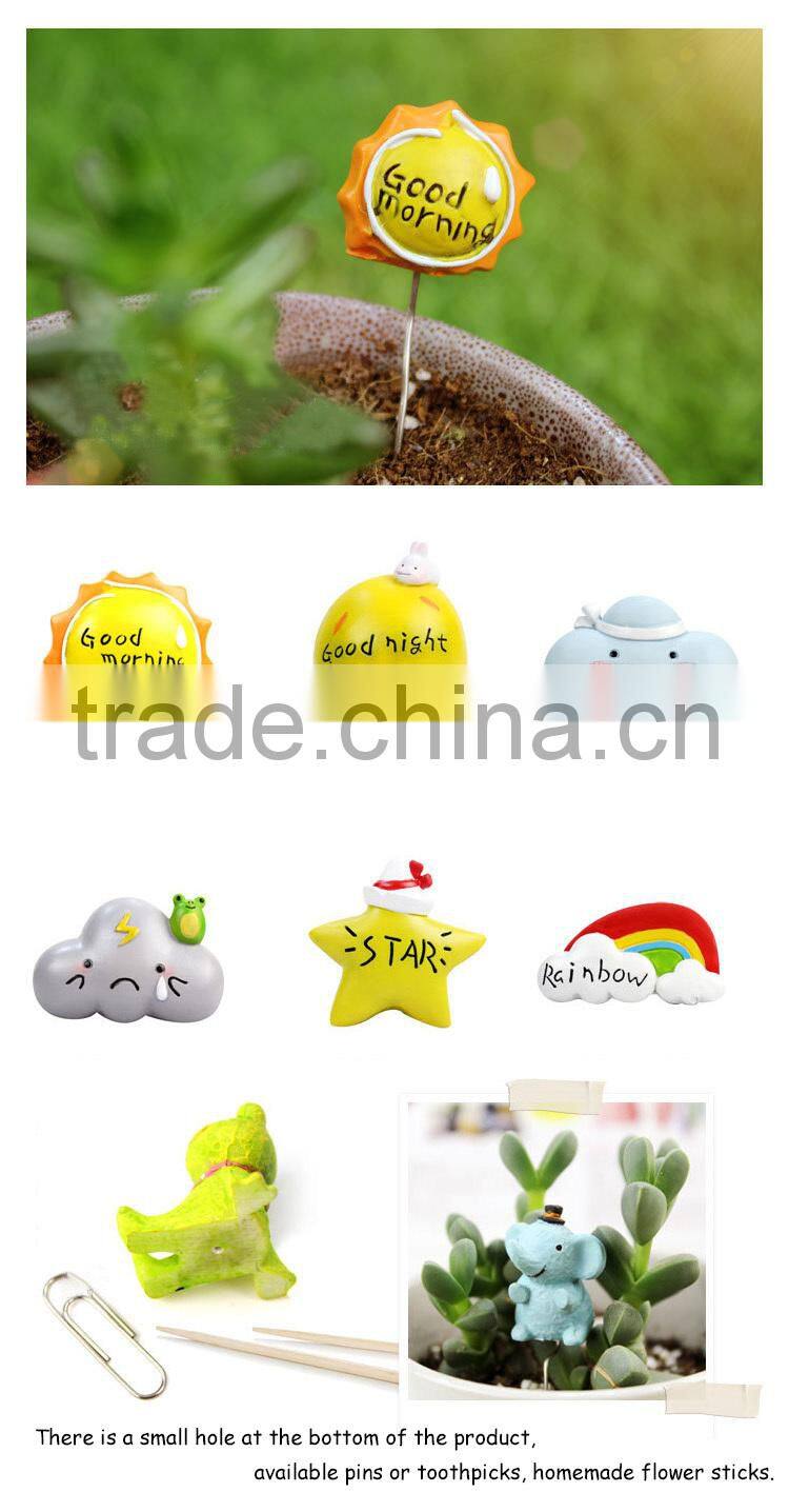 Creative zakka Flower arrangement Micro landscape decoration accessories