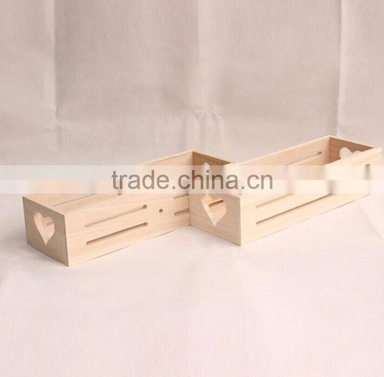 decorative small shabby chic garden wooden fruit boxes vegetable apple crate