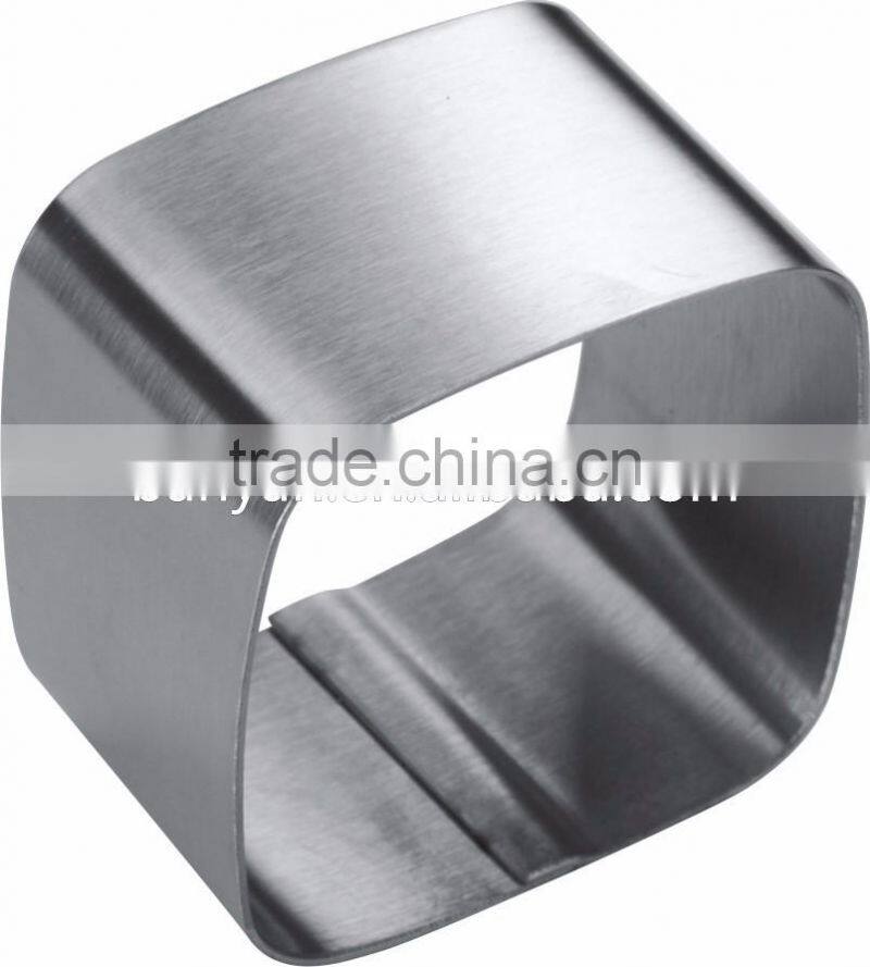 Wholesale Table Ronds Serviette Rings Stainless Steel Napkin Holder