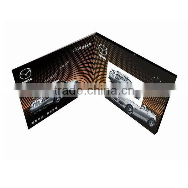 Video greeting card Customized 2.4'' 2.8'' 4.3'' 5'' 7'' 10'' lcd digital video greeting card /business video card