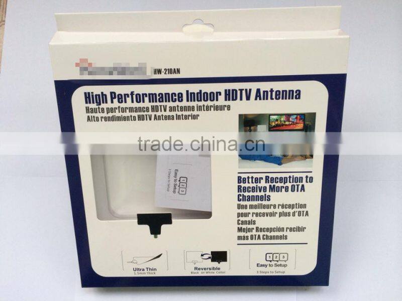 Manufacture of HD tv digital indoor antenna Hot sale Free To Air Indoor Antenna