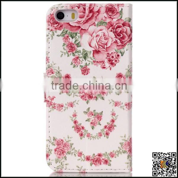 2016 Wholesale wallet flip leather case for iphone 6, flip leather holster for iphone6,customized flip case