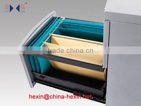 Hot sale Fashion metal Mobile Pedestal,3-drawer filing Cabinet,office filing storage cabinet design