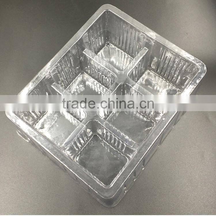 Environment food grade PET blister tray for chocolate candy