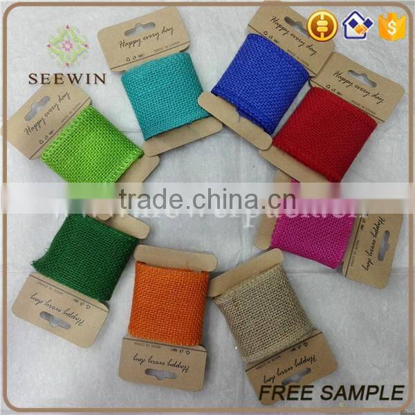 most popular organza with mesh ribbon for decoration