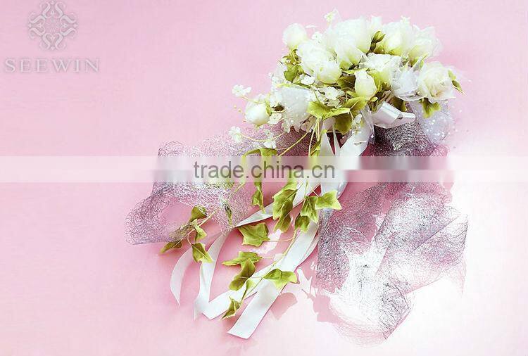 2015 Mesh sheet for wrapping flowers, wholesale polyester mesh fabric