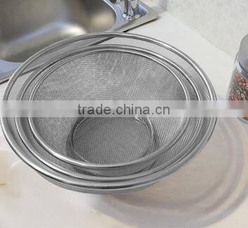Wholesale Stock Small Order Kitchen Stainless Steel Boult, Storage Basket