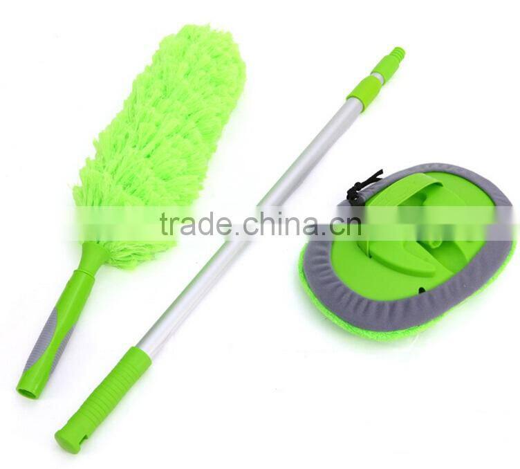 Wholesale Stock Dual Purpose Retractable Cleaning Window Wiper Home Dust Removal
