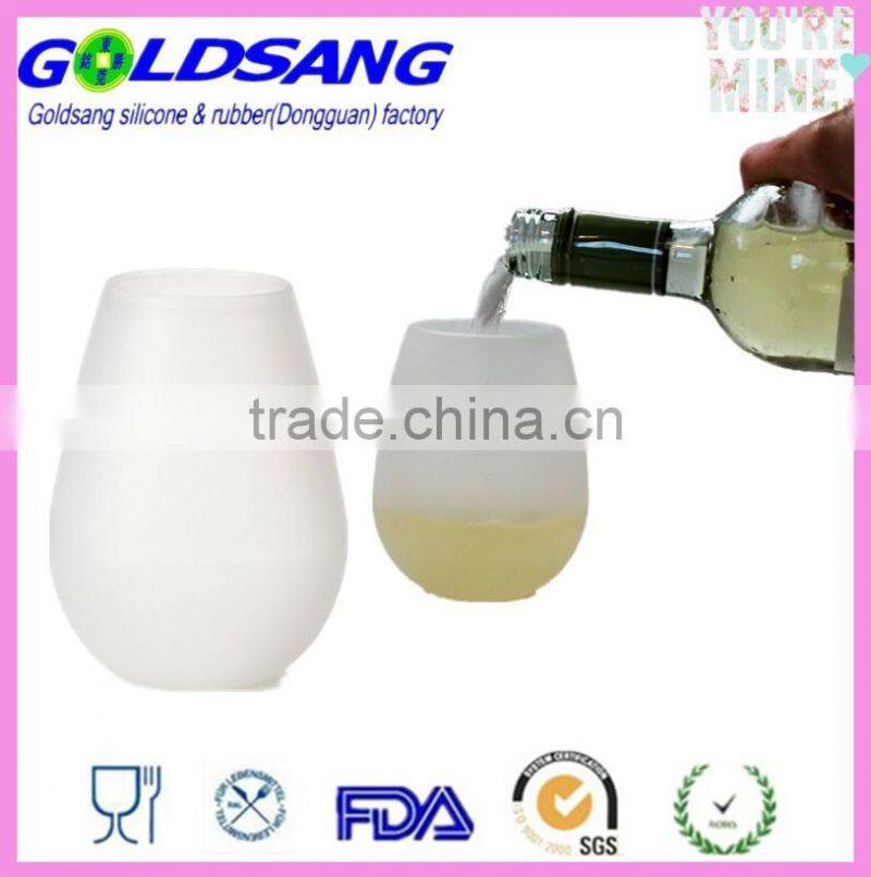 Food Grade Unbreakable Silicone Party Cups