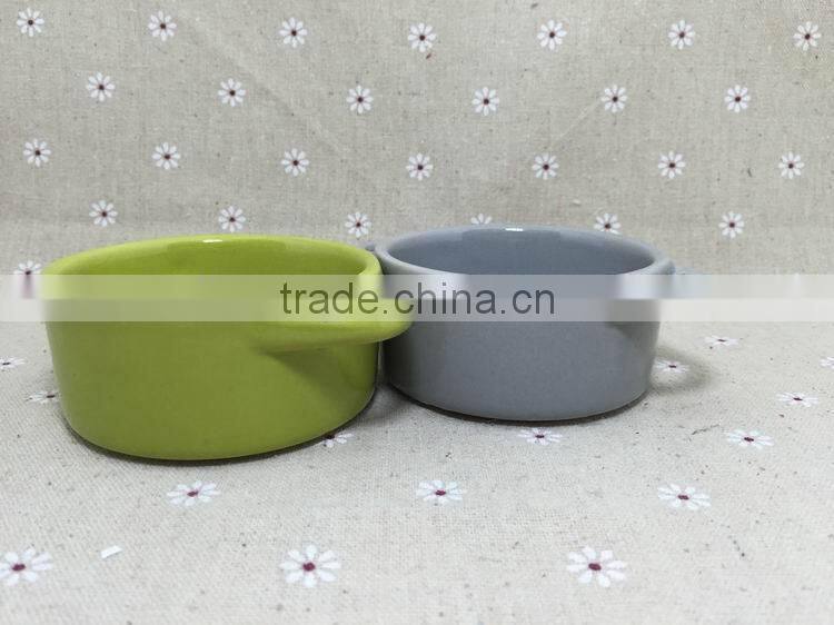 Stocked White Round ceramic soap dish/cheap ceramic bowl dishes