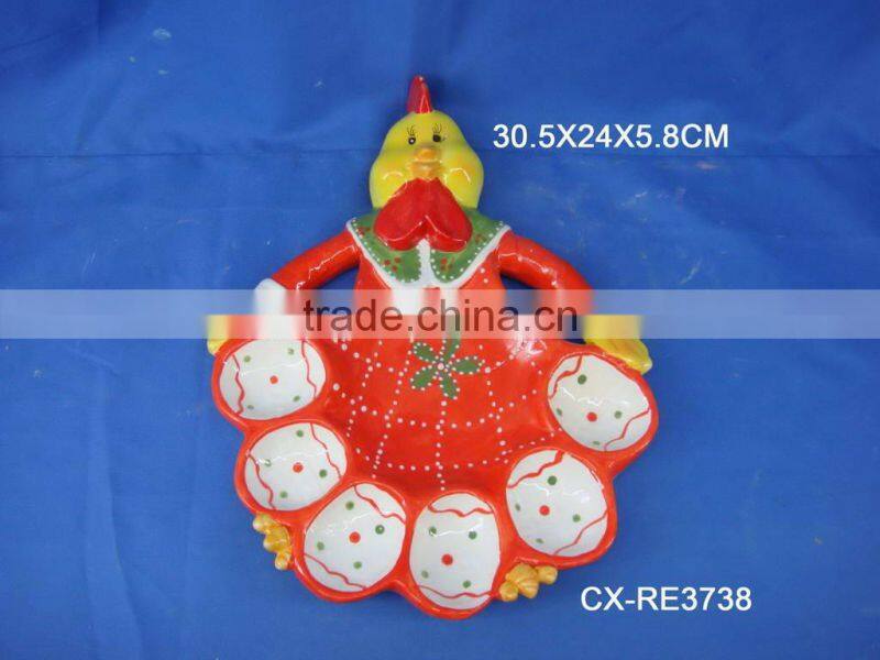 ceramic egg holder