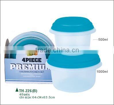 14pcs round meal prep containers and storage container lunch box set from 200ml to 5080ml