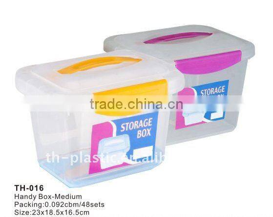 plastic rectangular handy box